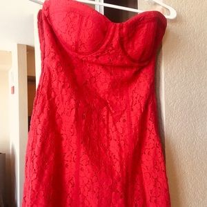 Little Red Mini Dress